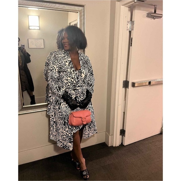 Sergio Hudson x target animal print trench coat  nwt - Picture 10 of 13